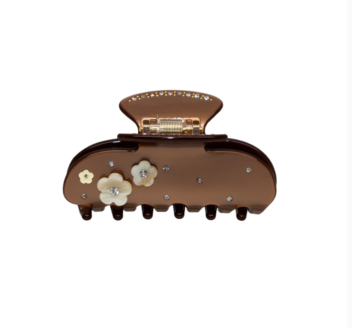 Charm Clip in Cocoa Blossom