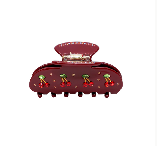 Charm Clip in Cherry pie