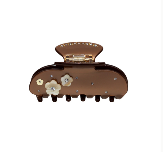 Charm Clip in Cocoa Blossom