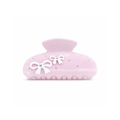 Charm Clip in pink ribbon
